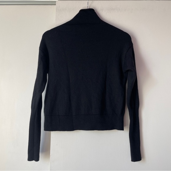 Aritzia Wilfred Cyprie Sweater with Merino Wool in Black Small - Picture 7 of 11